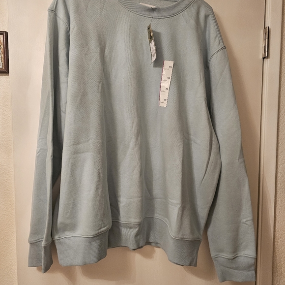 New womans size XXL  ultra soft fleece sweater(55%cotton 45% Recycled Polyester) - Picture 1 of 4